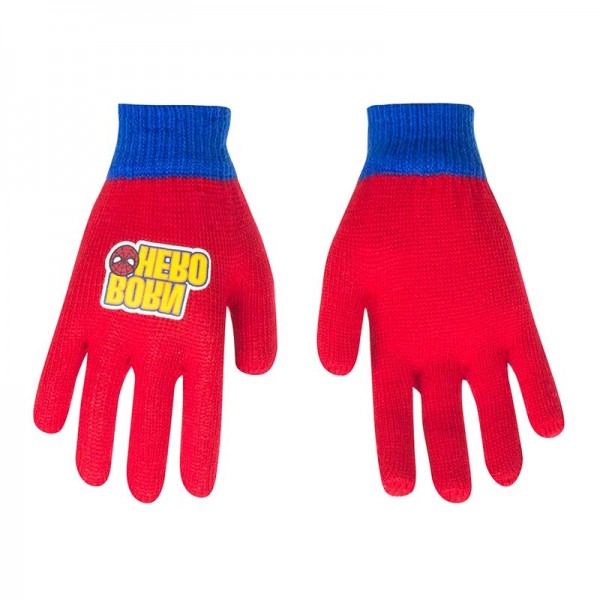 Γάντια με σχέδιο Spiderman, κόκκινο - μπλε