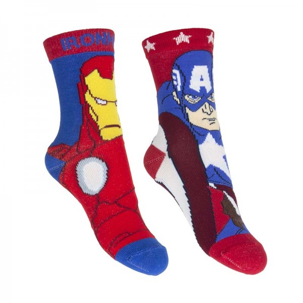 Κάλτσες παιδικές 'Avengers', σε δύο σχέδια